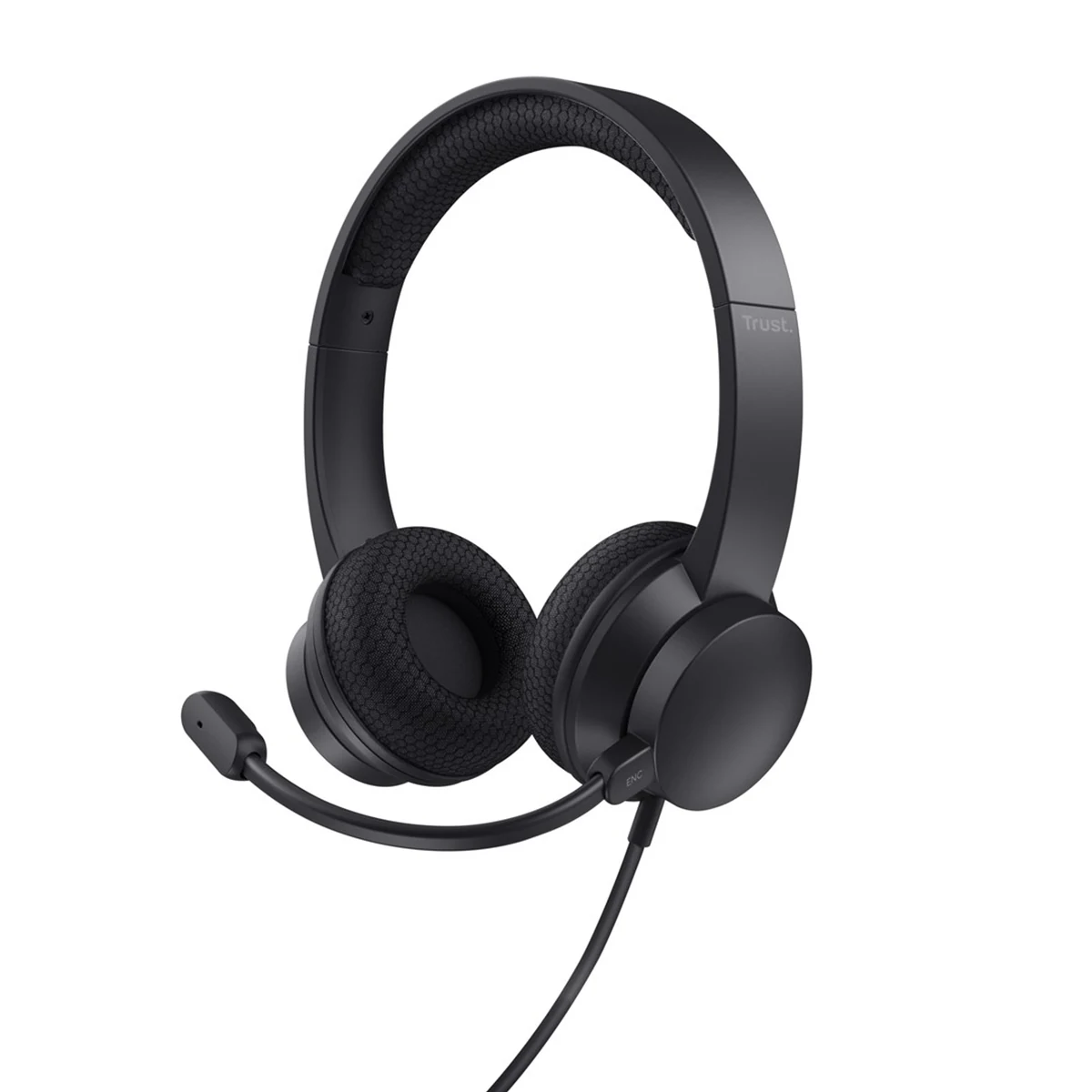 Zestaw śluchawkowy Trust HS-260 ENC Black