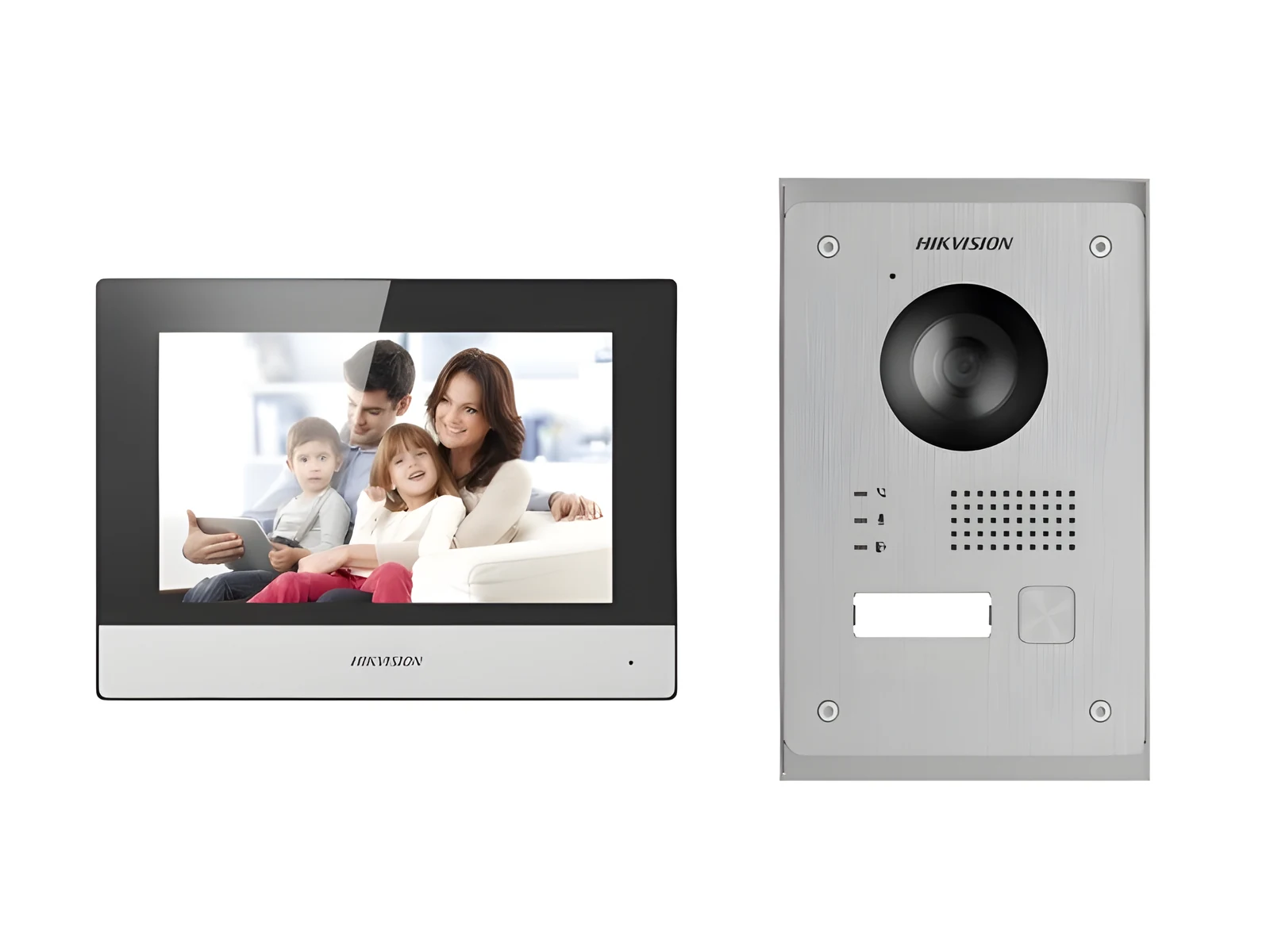 ZESTAW WIDEODOMOFONOWY HIKVISION DS-KIS703Y-P — zdjęcie 1 z 3