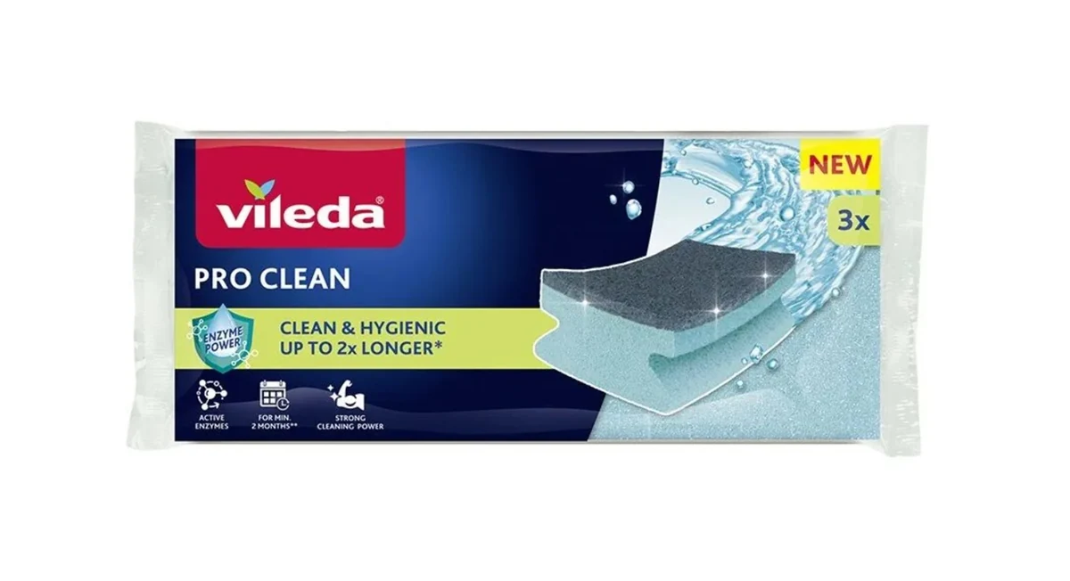 Zmywak kuchenny Vileda Pro Clean (3 sztuki)