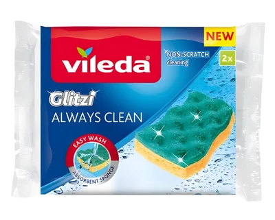 Zmywak kuchenny Vileda Glitzi Always Clean (2 sztuki)