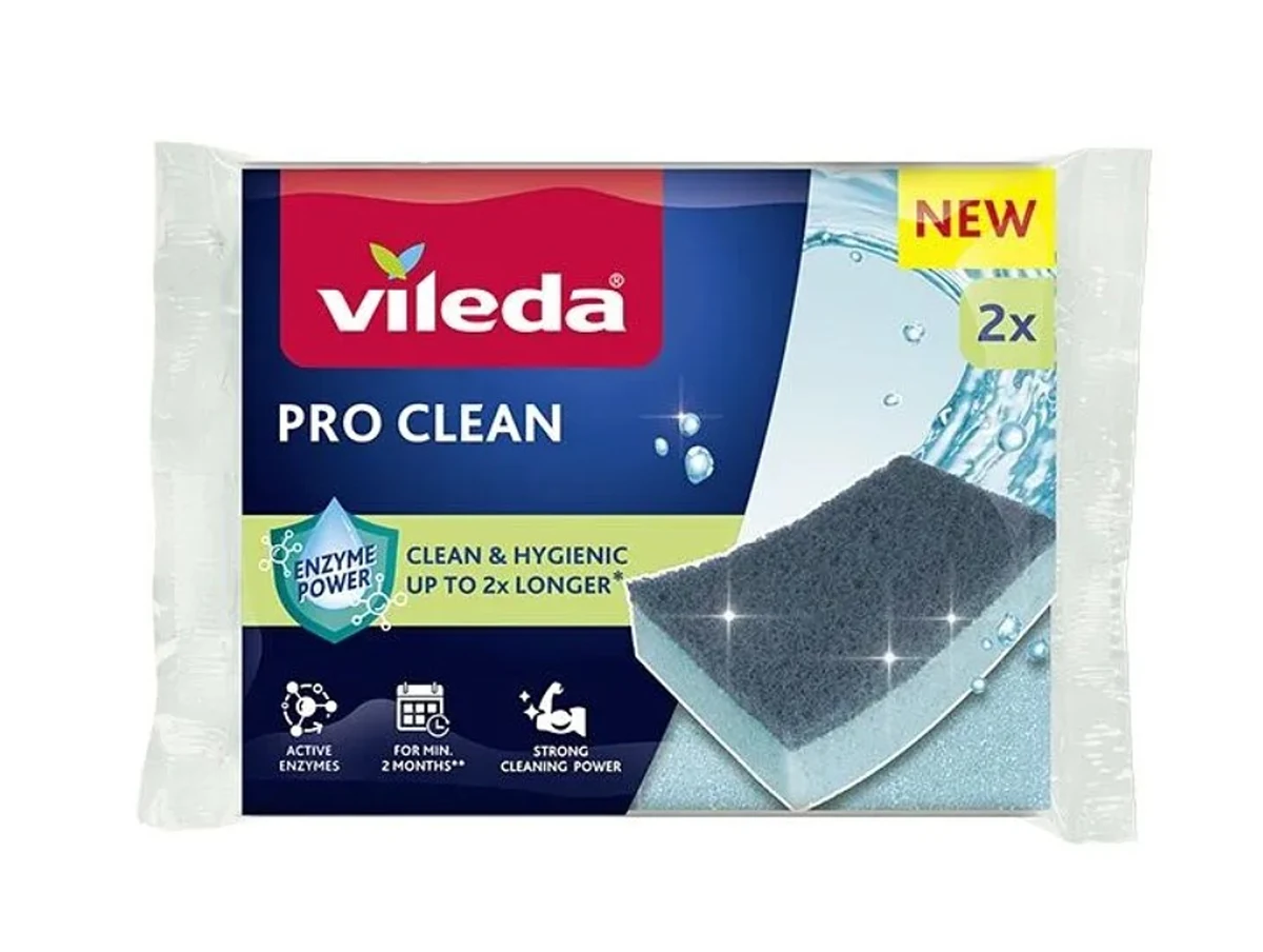 Zmywak z enzymami Vileda Pro Clean 2 szt.
