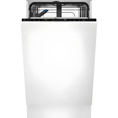 Zmywarka do zabudowy ELECTROLUX EEG62300L 45 cm TimeBeam wyświetlanie czasu na podłodze GlassCare ochrona szkła SatelliteClean ramię satelitarne DualSpray