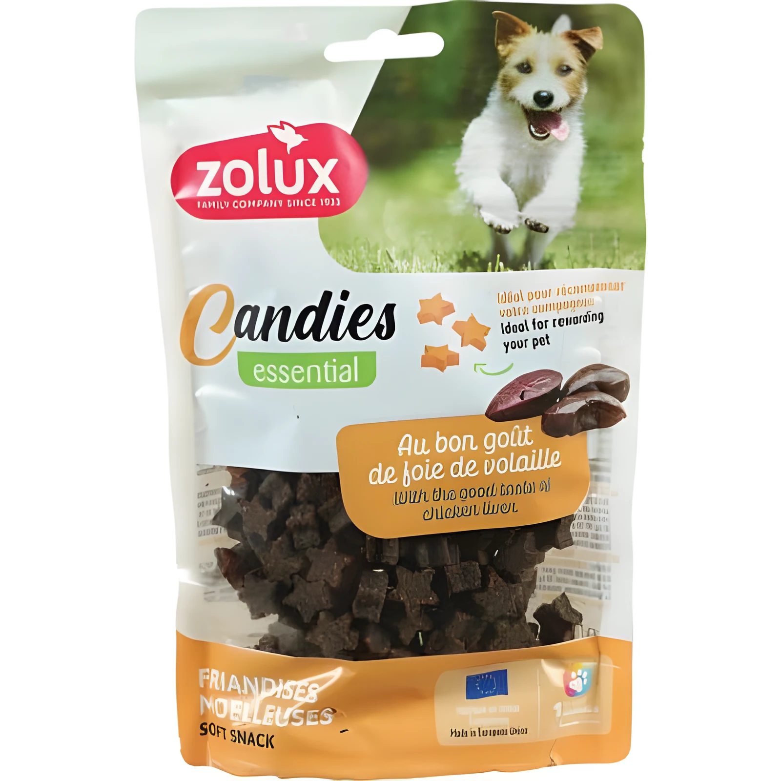 Przysmak dla psa Zolux Candies Gwiazdki z Wątróbką 150g
