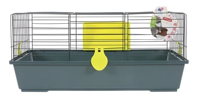 Klatka dla ptaków ZOLUX Classic 80 cm, szaro-seledynowa