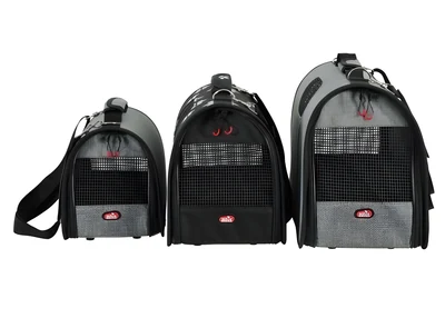 Torba transportowa dla psa i kota Zolux NOMAD L, szara, 50,5x25x33 cm