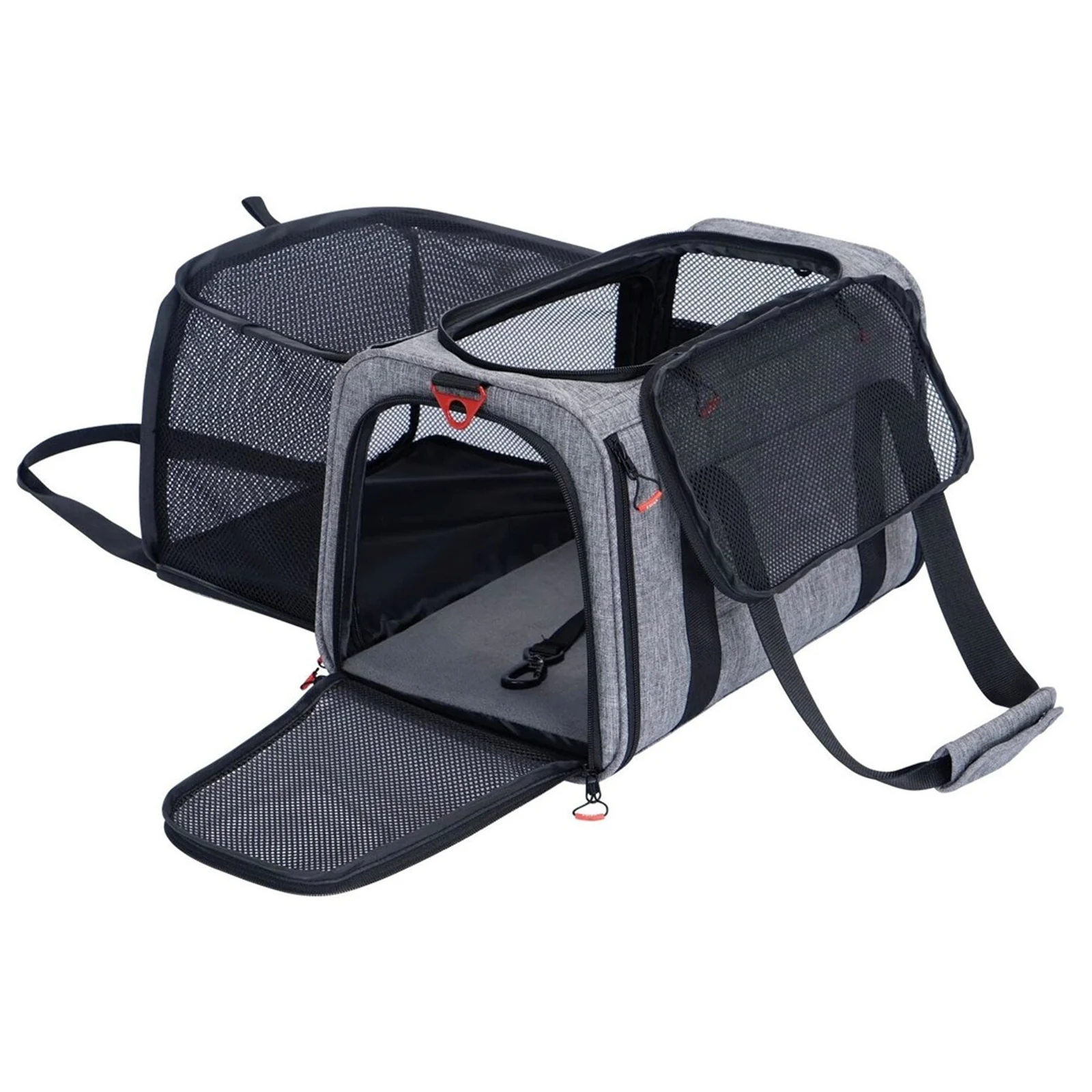 ZOLUX Torba transportowa z dodatkową przestrzenią NOMAD L 48×30,8×30,5 cm — zdjęcie 1 z 7