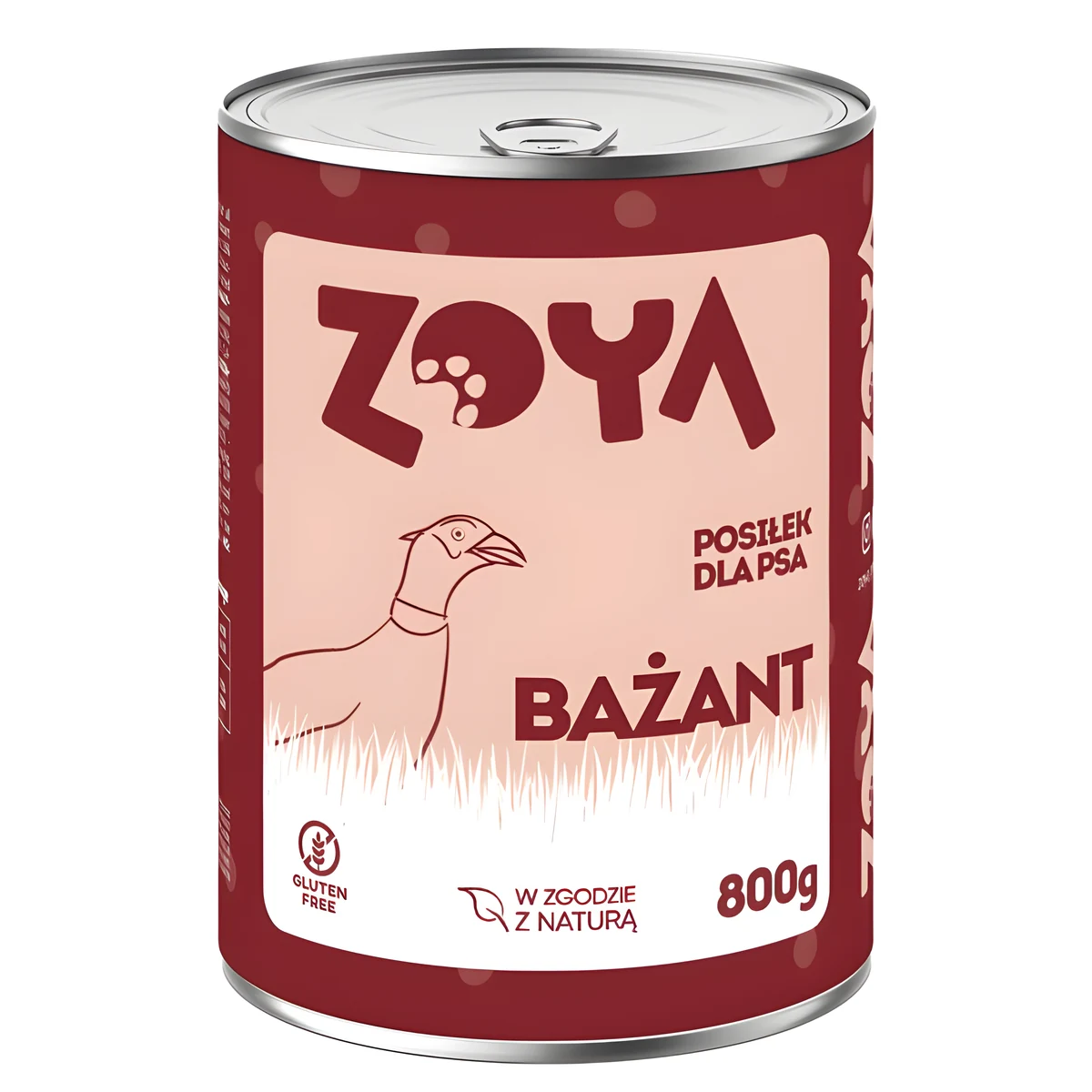ZOYA Bażant - 800g Puszka Karma Mokra