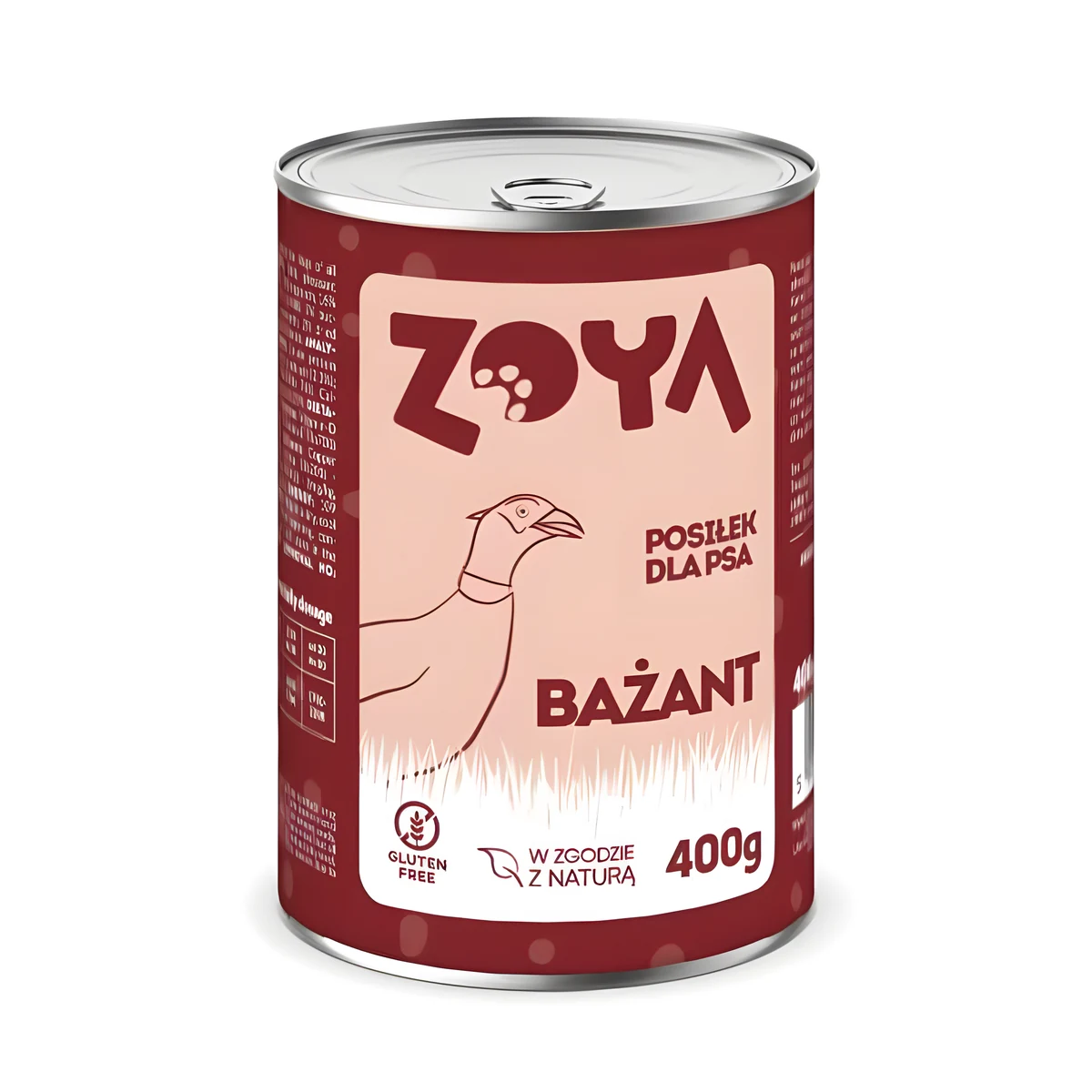 ZOYA Bażant - Puszka Mokra Karma 400g