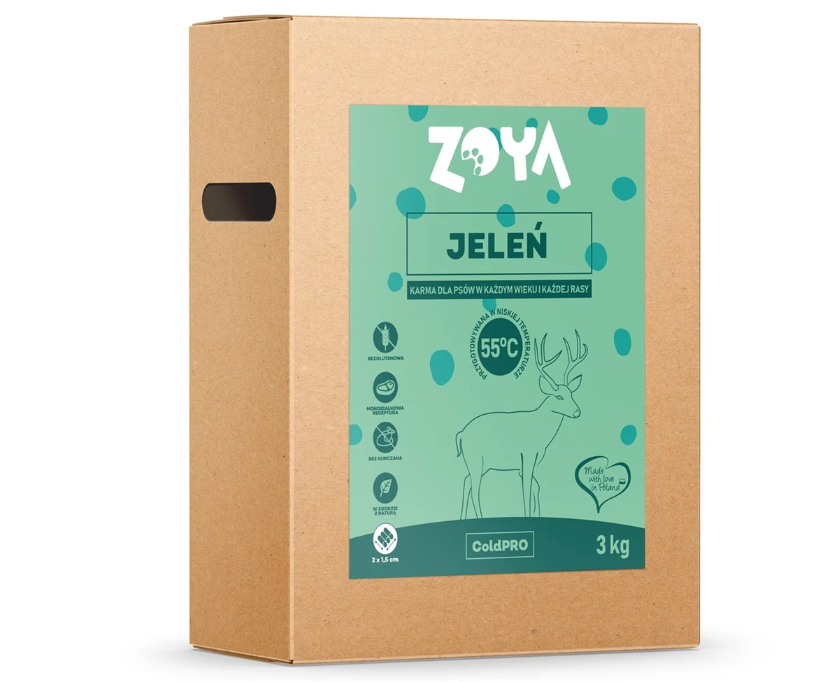 ZOYA COLDPRO Jeleń sucha karma 3kg