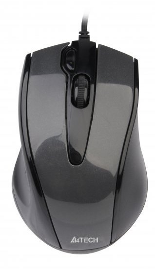 Mysz A4 TECH V-track N-500F-1, Czarny, 1000 DPI — zdjęcie 1 z 3