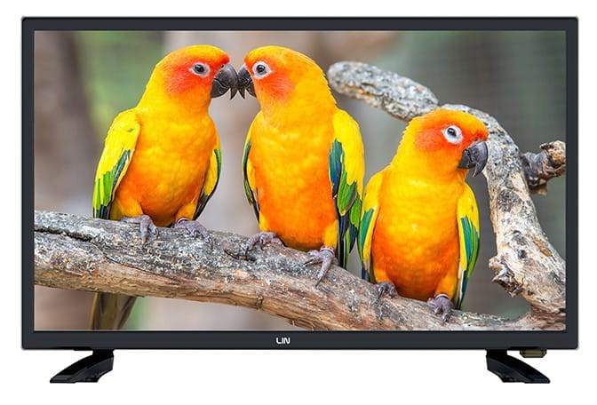 Telewizor Lin 24LHDD06 LED 24'' HD Ready Czarny — zdjęcie 1 z 4