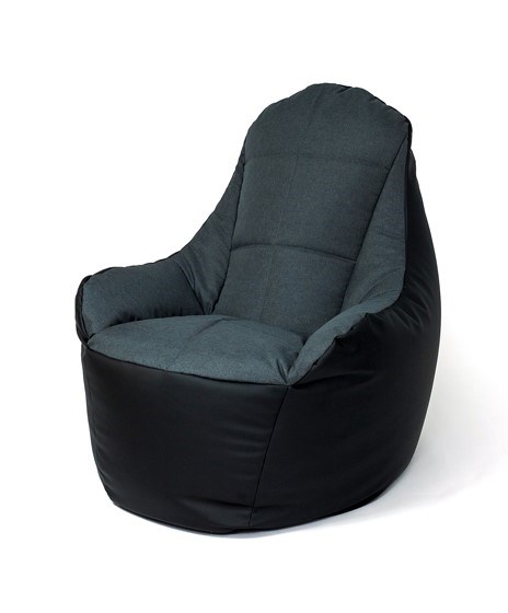 Pufa worek sako BOSS czarny-grafit XXL 140x90 — zdjęcie 1 z 3