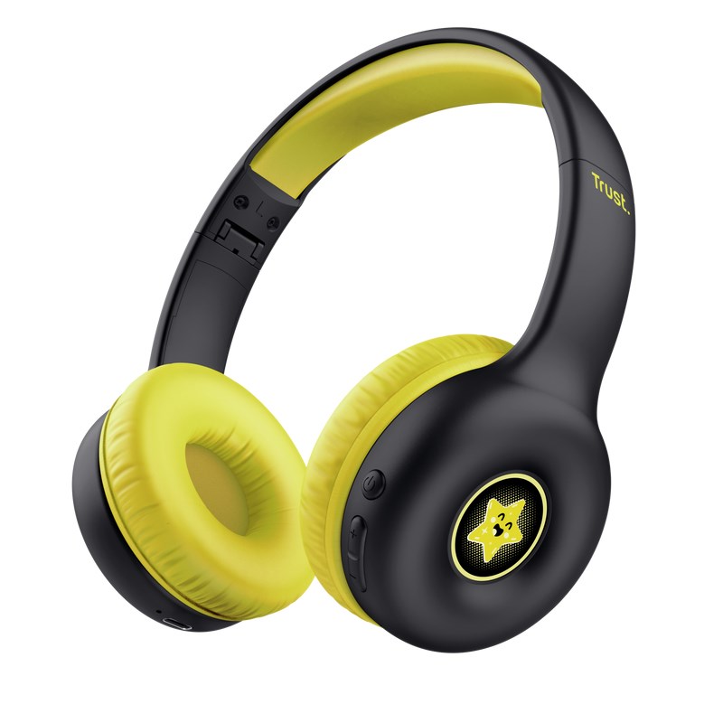 Słuchawki TRUST Nouna Wireless Kids czarne — zdjęcie 1 z 7