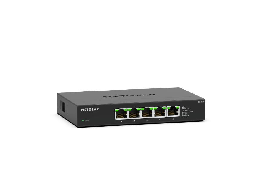 Switch Netgear MS305-100EUS 5p Unmanaged Multigigabit — zdjęcie 1 z 6