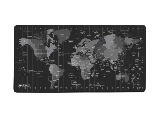 Podkładka pod mysz NATEC Time Zone NPO-1119 800x400mm — zdjęcie 1 z 6