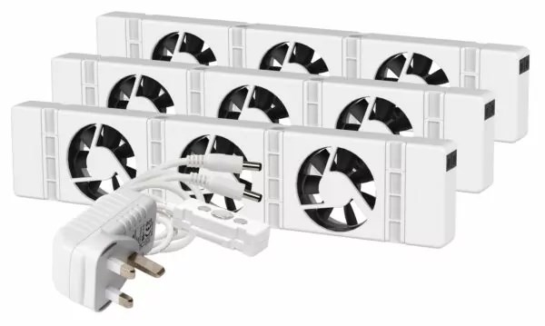 SpeedComfort Wentylator grzejnikowy Trio-Set — zdjęcie 1 z 5
