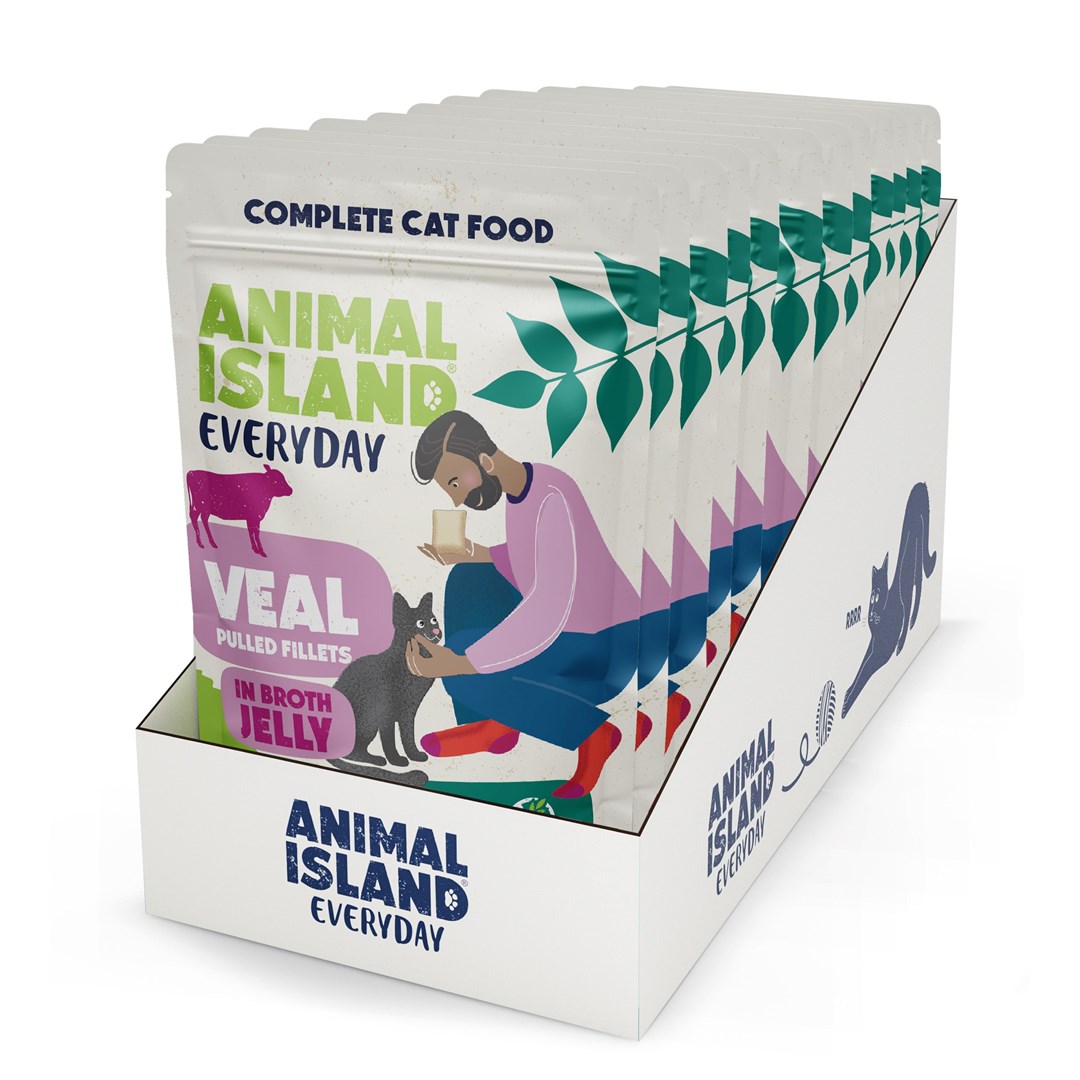 Animal Island 12-PACK 12X85g cielęcina w galaretce — zdjęcie 1 z 2