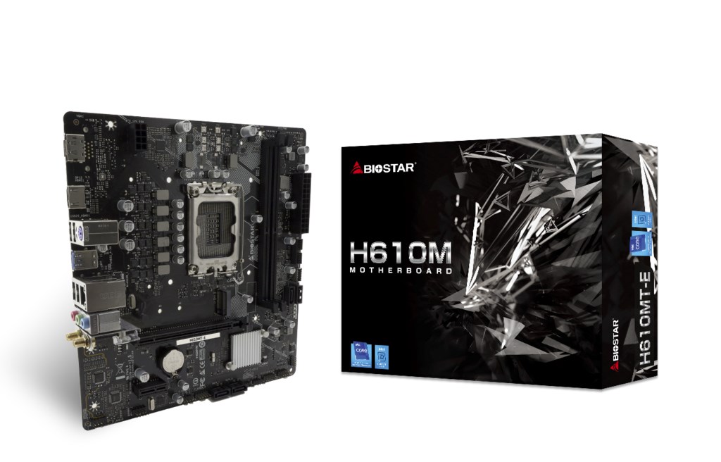 Płyta główna BIOSTAR H610MTE Socket-1700 — zdjęcie 1 z 4