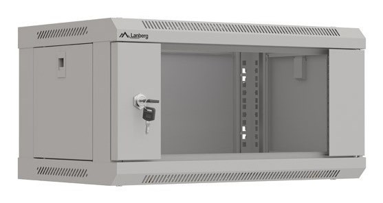 LANBERG SZAFA INSTALACYJNA 19" 4U SZARA — zdjęcie 1 z 8