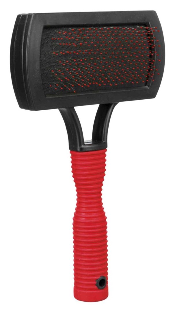 TRIXIE Szczotka plastikowa 17-10 cm dla psa i kota — zdjęcie 1 z 3