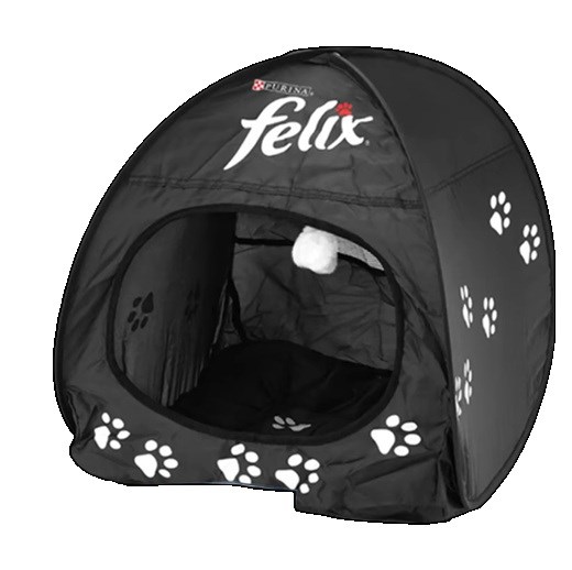 PURINA Namiot Felix - Legowisko Czarny