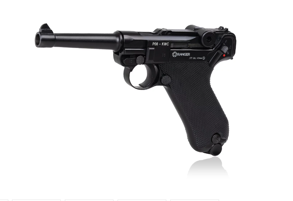Wiatrówka RANGER P08 Parabellum KWC 4,5 mm — zdjęcie 1 z 8