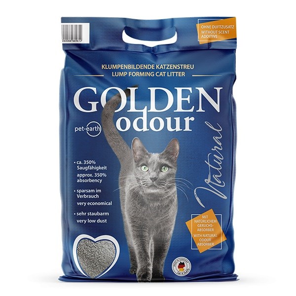 Golden Odour Żwirek bentonitowy 7kg dla kota — zdjęcie 1 z 4