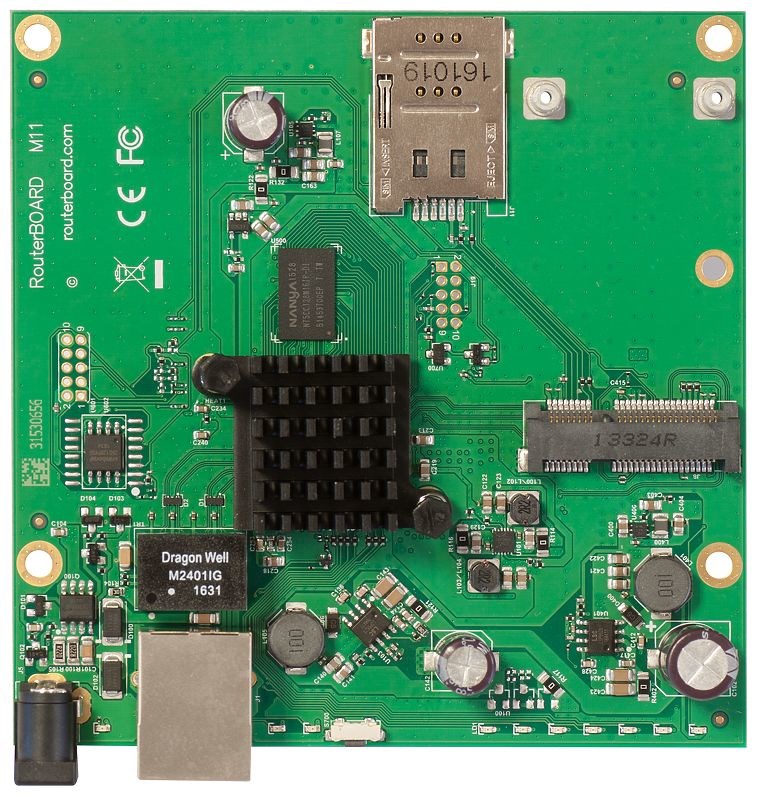 RouterBOARD Mikrotik RBM11G - 16 MB Flash — zdjęcie 1 z 2