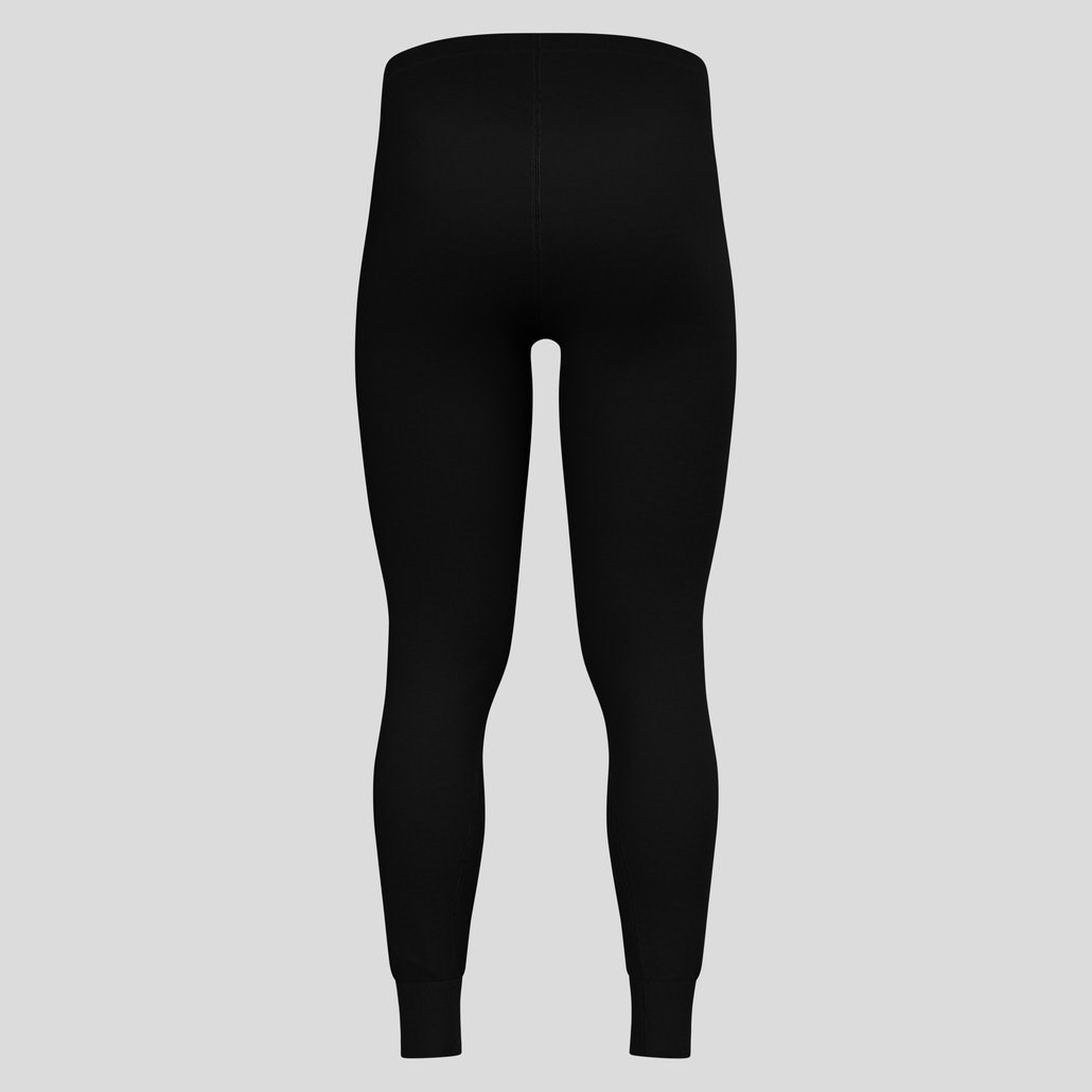 Legginsy męskie Odlo BL BOTTOM long ACTIVE WARM ECO L Czarne — zdjęcie 1 z 5
