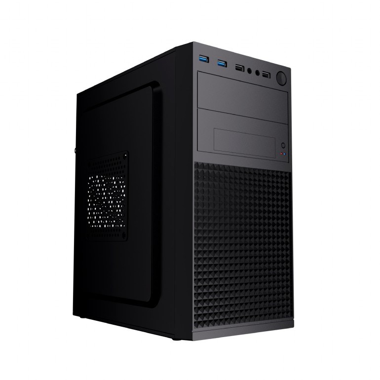 GEMBIRD OBUDOWA FORNAX K300 MINI-TOWER CZARNA — zdjęcie 1 z 7