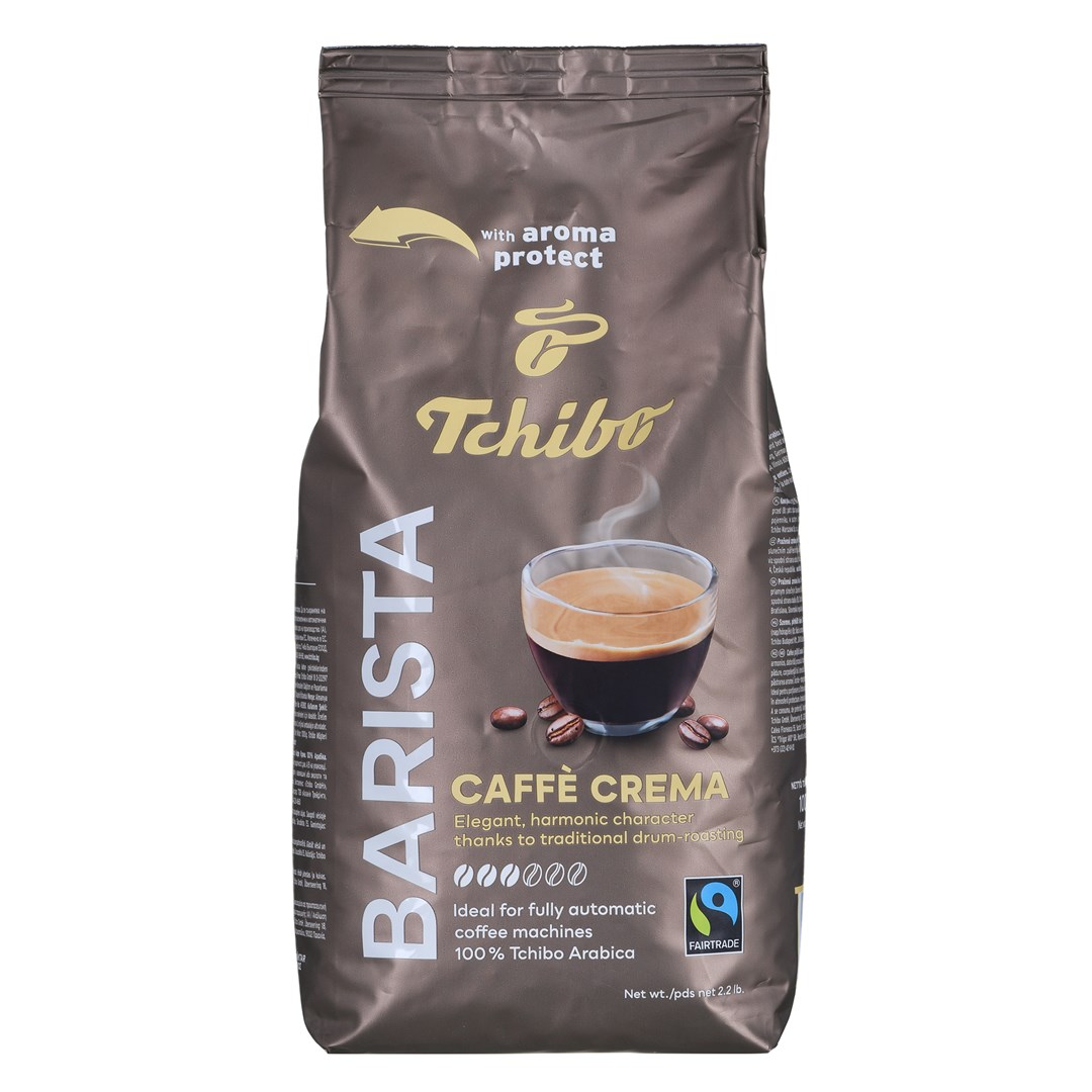 Kawa Tchibo Barista Caffe Crema 1KG ziarnista — zdjęcie 1 z 3