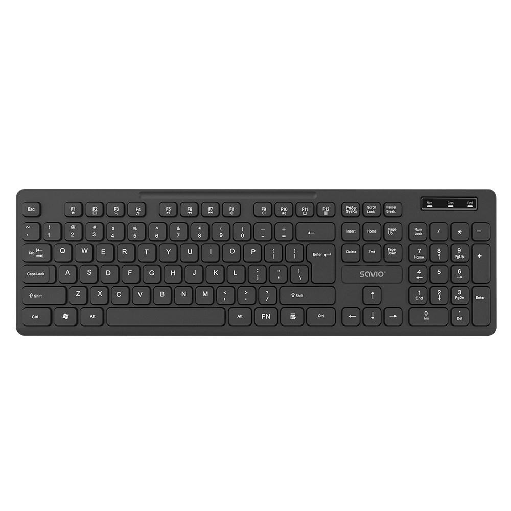 SAVIO KLAWIATURA BZPRZEWODOWA KB-02 — zdjęcie 1 z 8