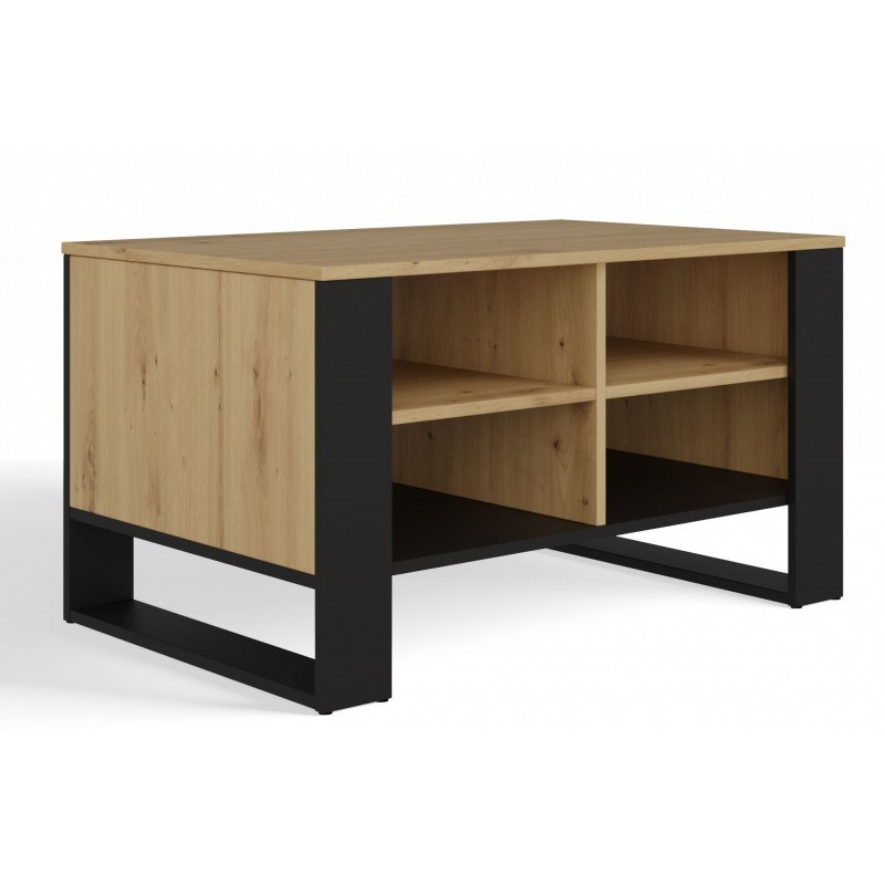 STOLIK KAWOWY MODERN 4P ARTISAN NOGA CZARNA — zdjęcie 1 z 8