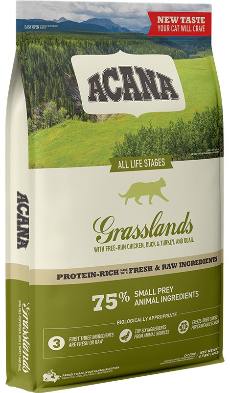 ACANA Grasslands Cat - Sucha Karma 4,5 kg