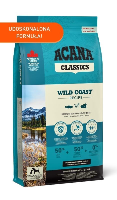 ACANA Classics Wild Coast - sucha karma 14,5 kg