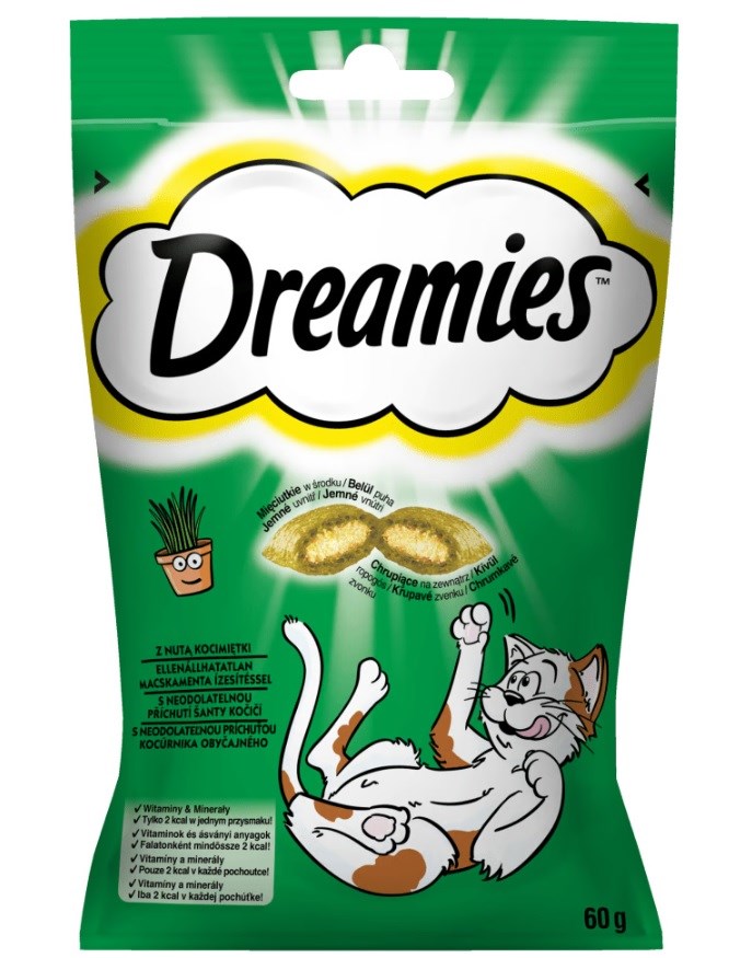 DREAMIES z Nutą Kocimiętki - 60 g