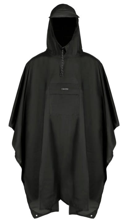 Poncho przeciwdeszczowe VIKING Vesper czarne UNI — zdjęcie 1 z 2
