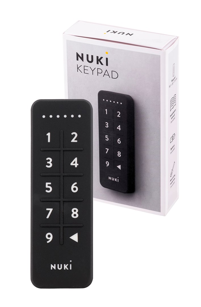 Nuki Keypad - Zamki Kodowe IP65 Czarny — zdjęcie 1 z 7