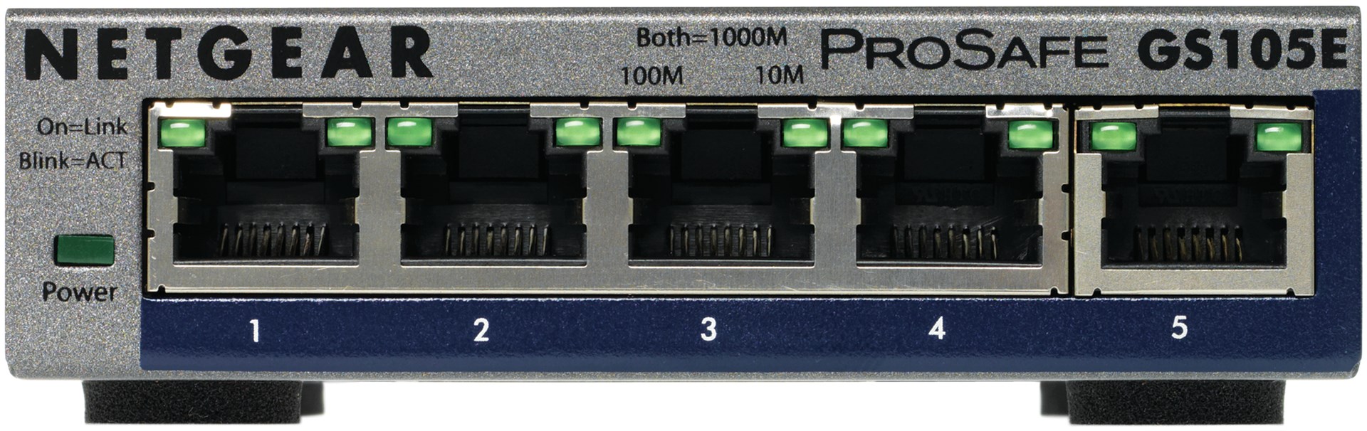 Switch Netgear GS105E-200PES 5p Unmanaged Gigabit — zdjęcie 1 z 4
