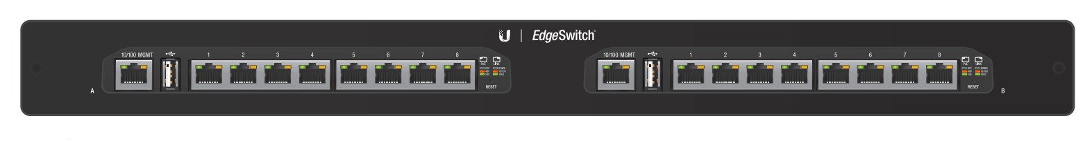 Switch Ubiquiti EdgeSwitch 16XP 16p PoE 280W