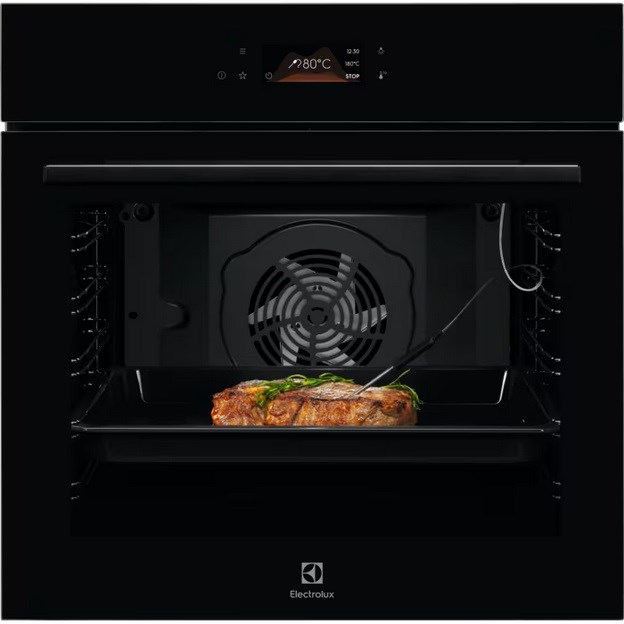Piekarnik ELECTROLUX LOE8P39Z czyszczenie pyroliza termosonda czarny — zdjęcie 1 z 5