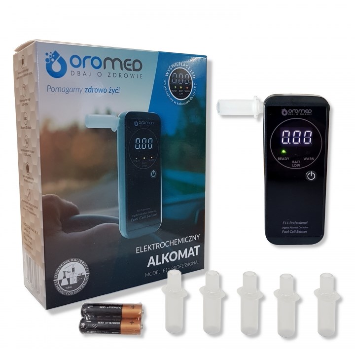 Alkomat OroMed F11 PROFESSIONAL - Bezdotykowy — zdjęcie 1 z 6