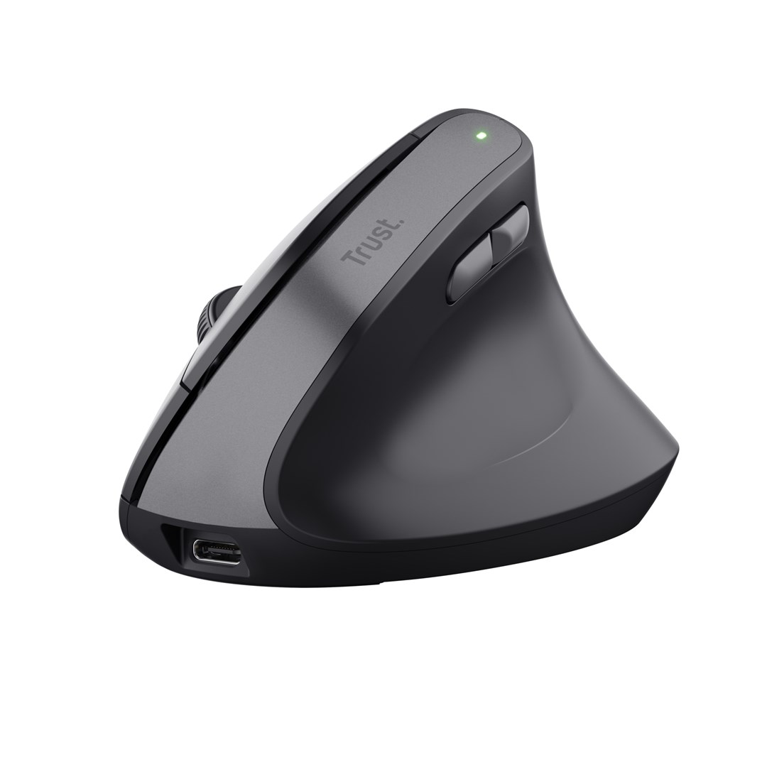 Mysz TRUST BAYO II ERGONOMIC WIRELESS BLK — zdjęcie 1 z 8
