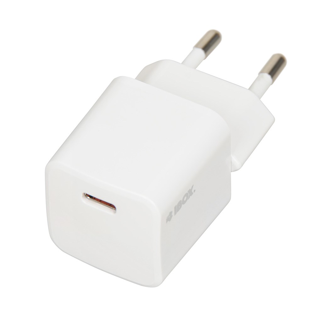 ŁADOWARKA SIECIOWA I-BOX C-38 PD30W USB-C Biała — zdjęcie 1 z 5