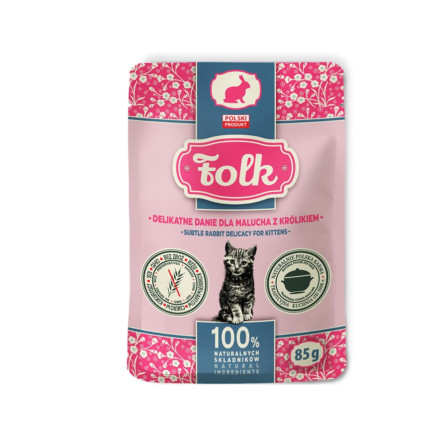 FOLK Kitten Delikatne danie 85g — zdjęcie 1 z 4