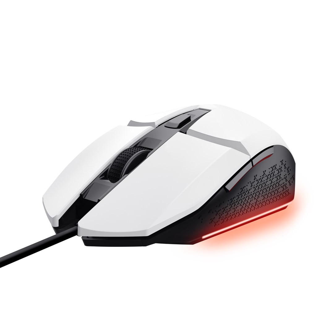 Mysz gamingowa TRUST GXT109P Felox Biała — zdjęcie 1 z 8