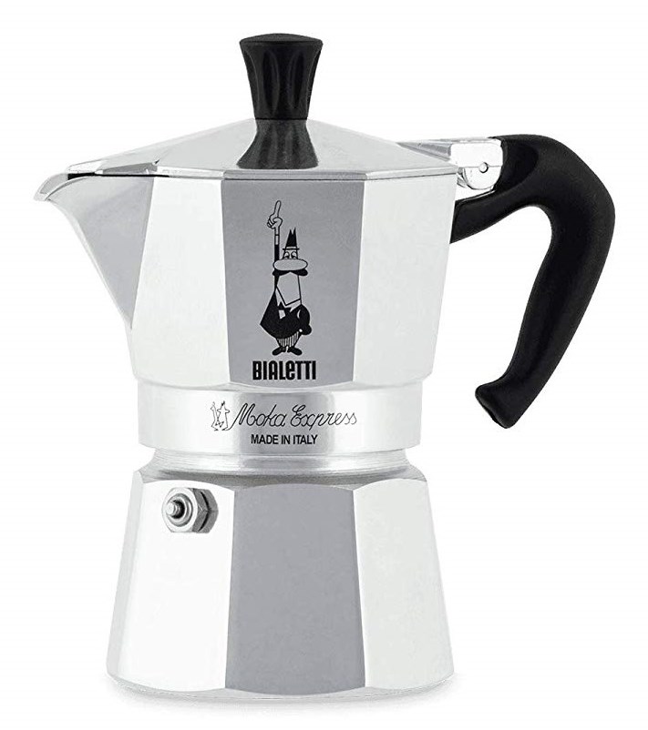 Kawiarka BIALETTI Moka Express (kolor srebrny) — zdjęcie 1 z 6