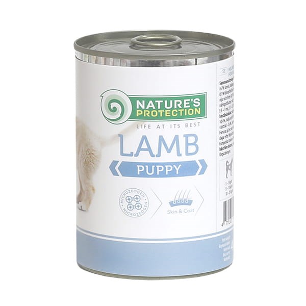 Nature's Protection Puppy Jagnięcina 400g