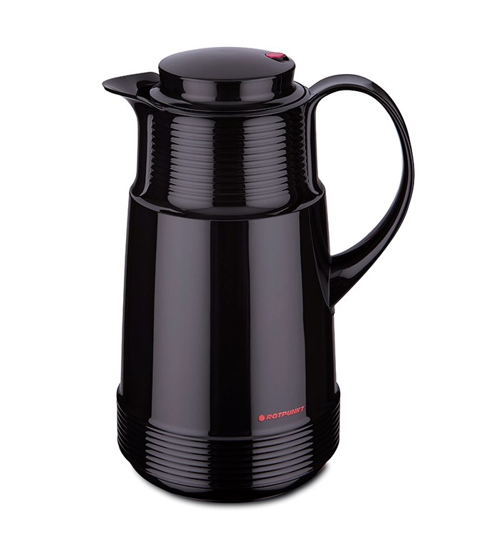 ROTPUNKT THERMOS JUG, 1.0 L, RISTRETTO (BLACK) 320 RI — zdjęcie 1 z 2