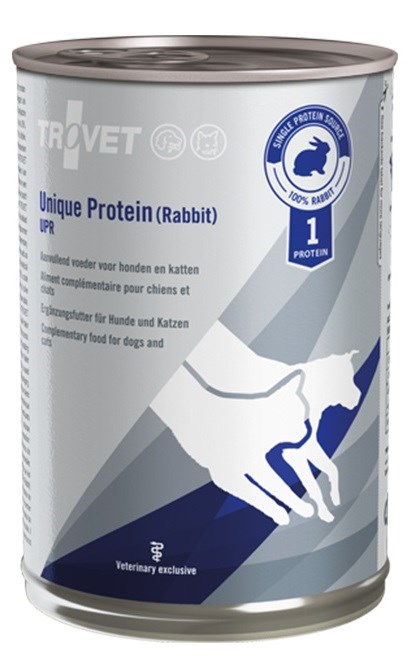 TROVET Unique Protein UPR z królikiem - 400 g